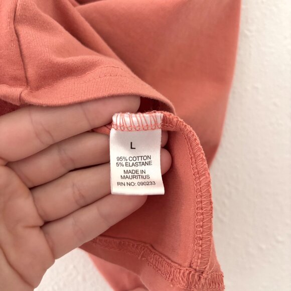 Me to We Salmon Halter Crop Top - Picture 8 of 9